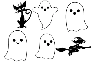 Набор картинок "Halloween" №2:Наборы | https://city-soap.com.ua