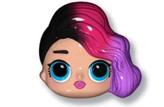 Форма пластикова "Лялька Rocker":Форми пластикові для мила | https://city-soap.com.ua