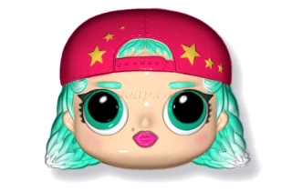 Форма пластикова "Лялька Swag":Форми пластикові для мила | https://city-soap.com.ua