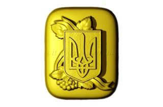 Форма пластиковая "Герб України":Формы пластиковые для мыла | https://city-soap.com.ua