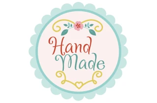 Наклейка "Hade Made" 11037:Наклейки | https://city-soap.com.ua