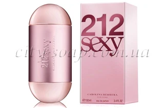 Запашка "212 Sexy by Carolina Herrera":Парфумерні композиції | https://city-soap.com.ua